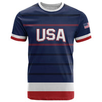 Custom USA Hockey Team T Shirt Go Champions