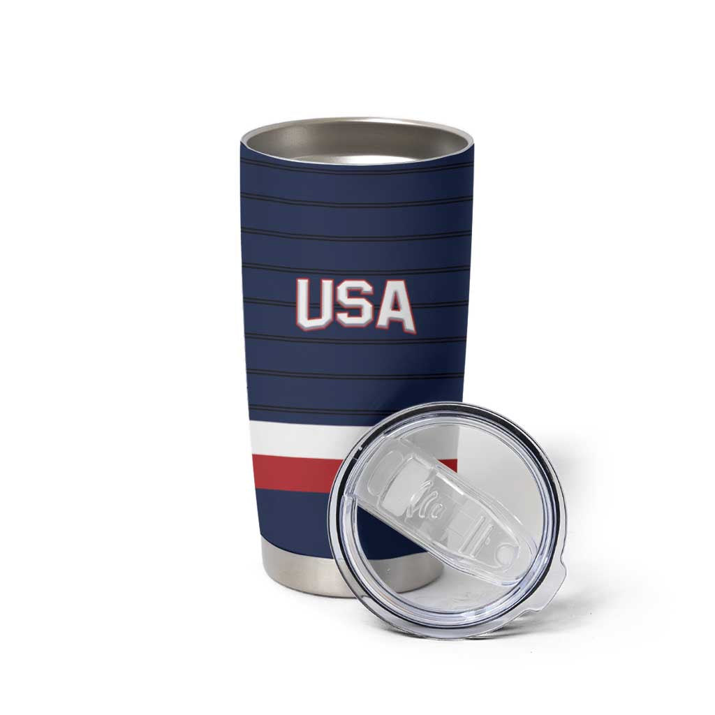 Custom USA Hockey Team Tumbler Cup Go Champions