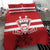 Canada Hockey Team Bedding Set Maple Leaf Red Version
