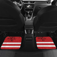 Canada Hockey Team Car Mats Maple Leaf Red Version