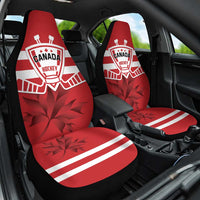Canada Hockey Team Car Seat Cover Maple Leaf Red Version