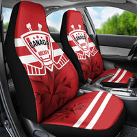Canada Hockey Team Car Seat Cover Maple Leaf Red Version