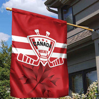 Canada Hockey Team Garden Flag Maple Leaf Red Version