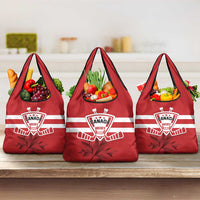Canada Hockey Team Grocery Bag Maple Leaf Red Version