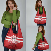Canada Hockey Team Grocery Bag Maple Leaf Red Version
