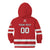Custom Canada Hockey Team Kid Hoodie Maple Leaf Red Version