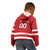 Custom Canada Hockey Team Kid Hoodie Maple Leaf Red Version