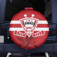 Canada Hockey Team Spare Tire Cover Maple Leaf Red Version