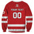 Custom Canada Hockey Team Sweatshirt Maple Leaf Red Version