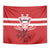 Canada Hockey Team Tapestry Maple Leaf Red Version