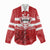 Custom Canada Hockey Team Women Casual Shirt Maple Leaf Red Version