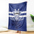 Canada Hockey Team Blanket Maple Leaf Blue Version