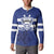 Custom Canada Hockey Team Button Sweatshirt Maple Leaf Blue Version