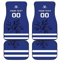 Canada Hockey Team Car Mats Maple Leaf Blue Version