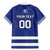 Custom Canada Hockey Team Family Matching Mermaid Dress and Hawaiian Shirt Maple Leaf Blue Version