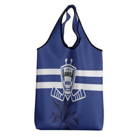 Canada Hockey Team Grocery Bag Maple Leaf Blue Version