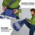 Canada Hockey Team Grocery Bag Maple Leaf Blue Version