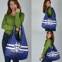 Canada Hockey Team Grocery Bag Maple Leaf Blue Version