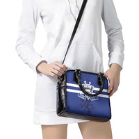 Canada Hockey Team Shoulder Handbag Maple Leaf Blue Version