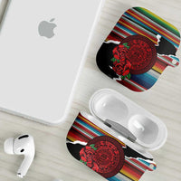 Mexico Aztec Circle AirPods Case Poncho Pattern