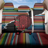Mexico Aztec Circle Back Car Seat Cover Poncho Pattern