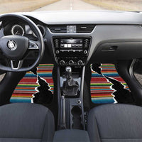 Mexico Aztec Circle Car Mats Poncho Pattern