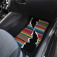 Mexico Aztec Circle Car Mats Poncho Pattern