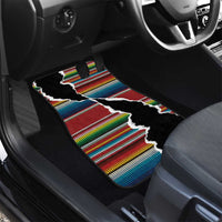 Mexico Aztec Circle Car Mats Poncho Pattern