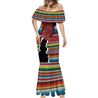 Mexico Aztec Circle Mermaid Dress Poncho Pattern