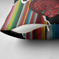 Mexico Aztec Circle Pillow Cover Poncho Pattern
