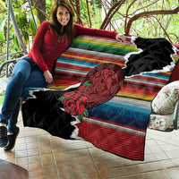 Mexico Aztec Circle Quilt Poncho Pattern
