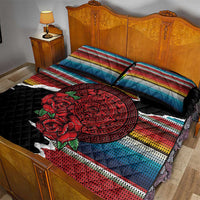 Mexico Aztec Circle Quilt Bed Set Poncho Pattern