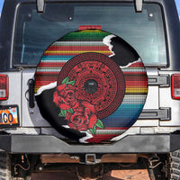 Mexico Aztec Circle Spare Tire Cover Poncho Pattern