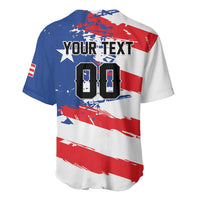 Custom Football 2026 Puerto Rico Baseball Jersey Come On El Huracan Azul
