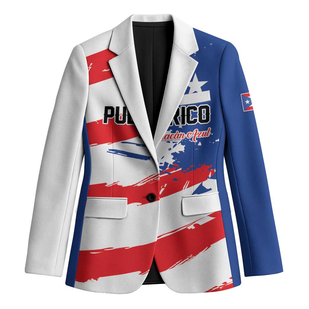 Custom Football 2026 Puerto Rico Blazer Come On El Huracan Azul