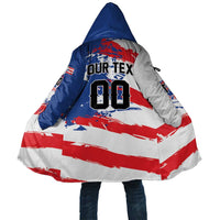 Custom Football 2026 Puerto Rico Cloak Come On El Huracan Azul
