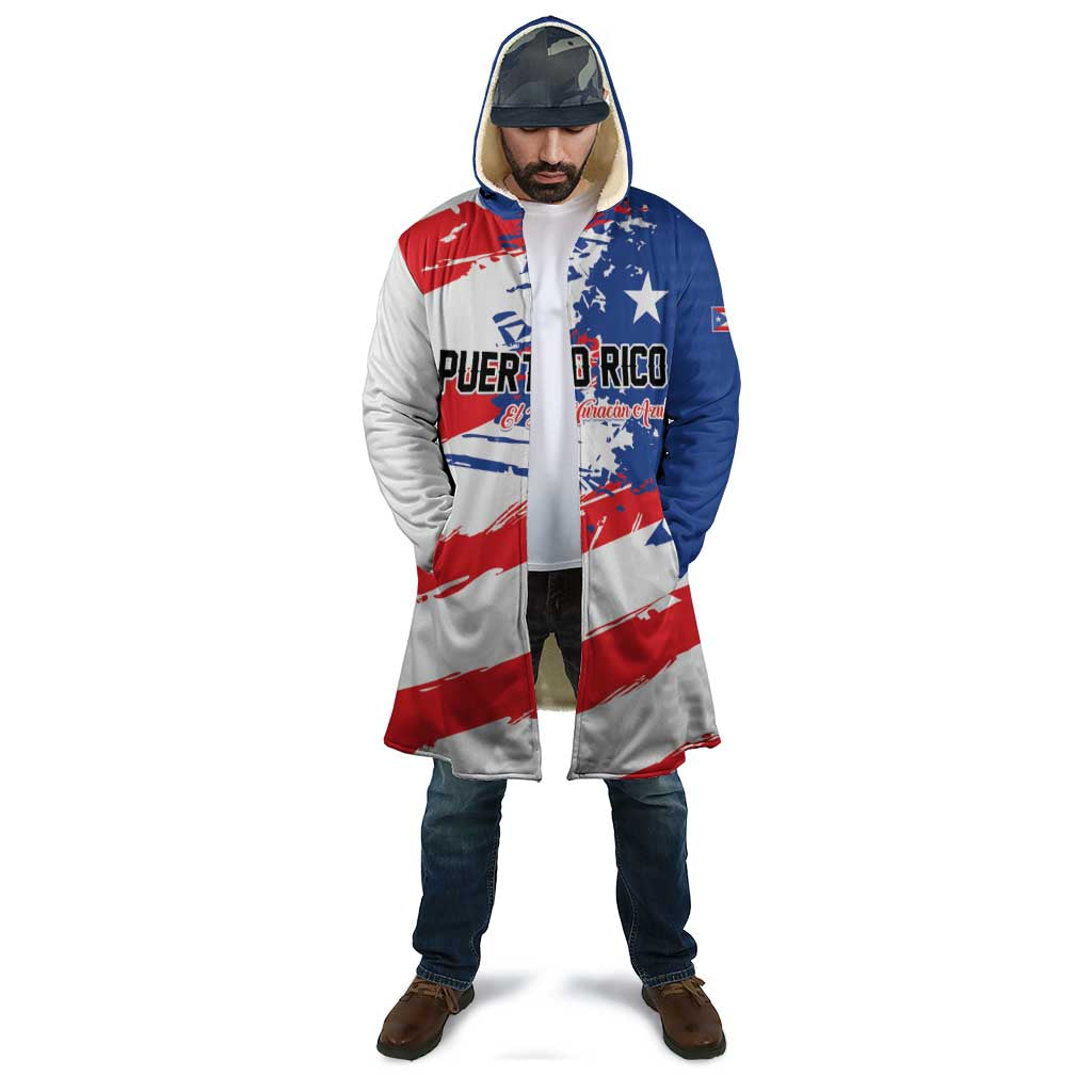 Custom Football 2026 Puerto Rico Cloak Come On El Huracan Azul