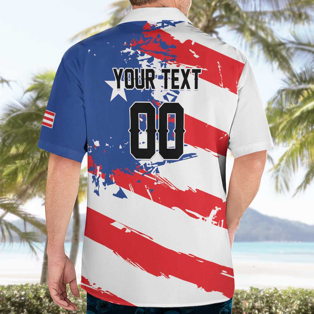 Custom Football 2026 Puerto Rico Hawaiian Shirt Come On El Huracan Azul