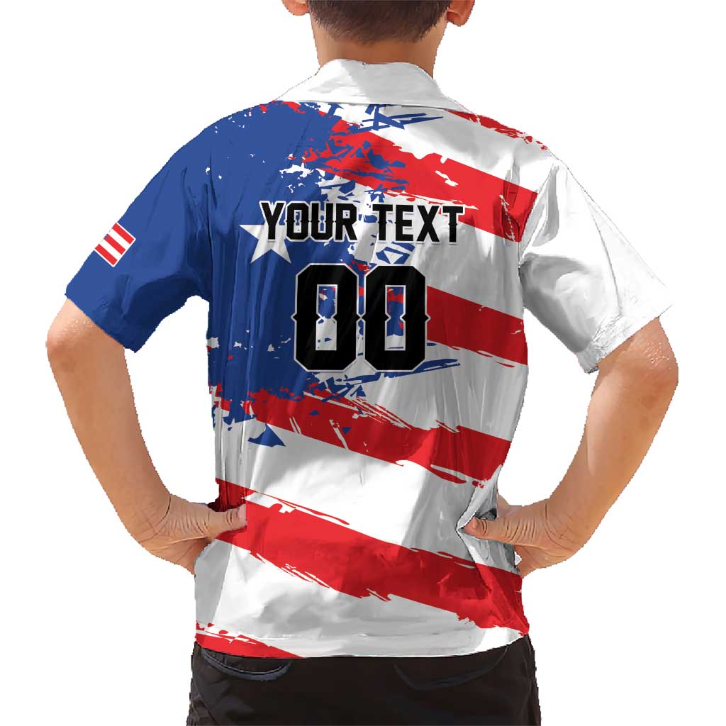 Custom Football 2026 Puerto Rico Hawaiian Shirt Come On El Huracan Azul