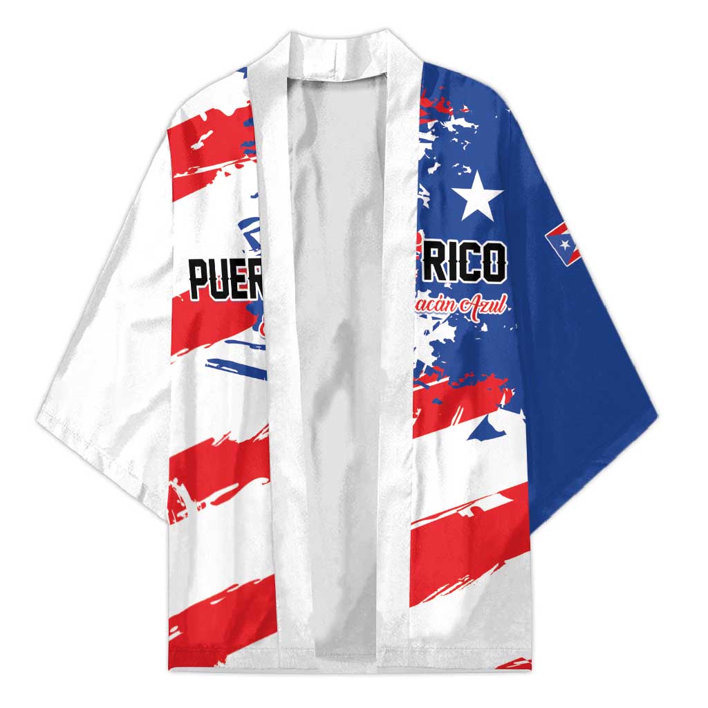 Custom Football 2026 Puerto Rico Kimono Come On El Huracan Azul