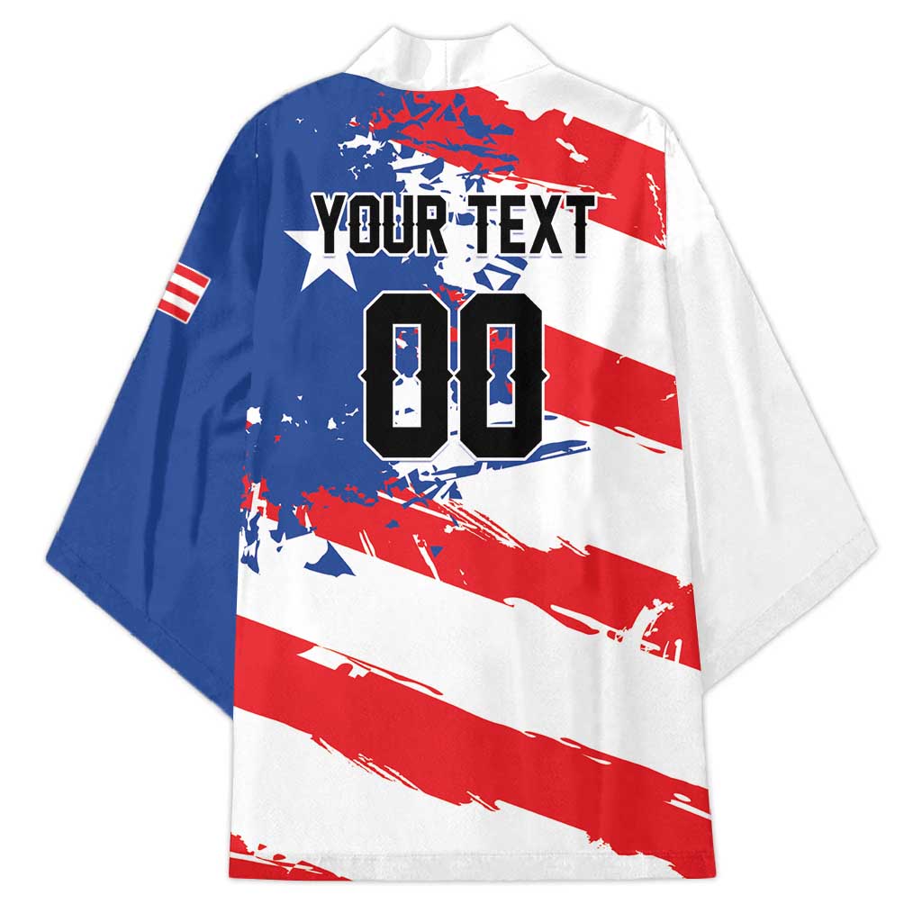 Custom Football 2026 Puerto Rico Kimono Come On El Huracan Azul