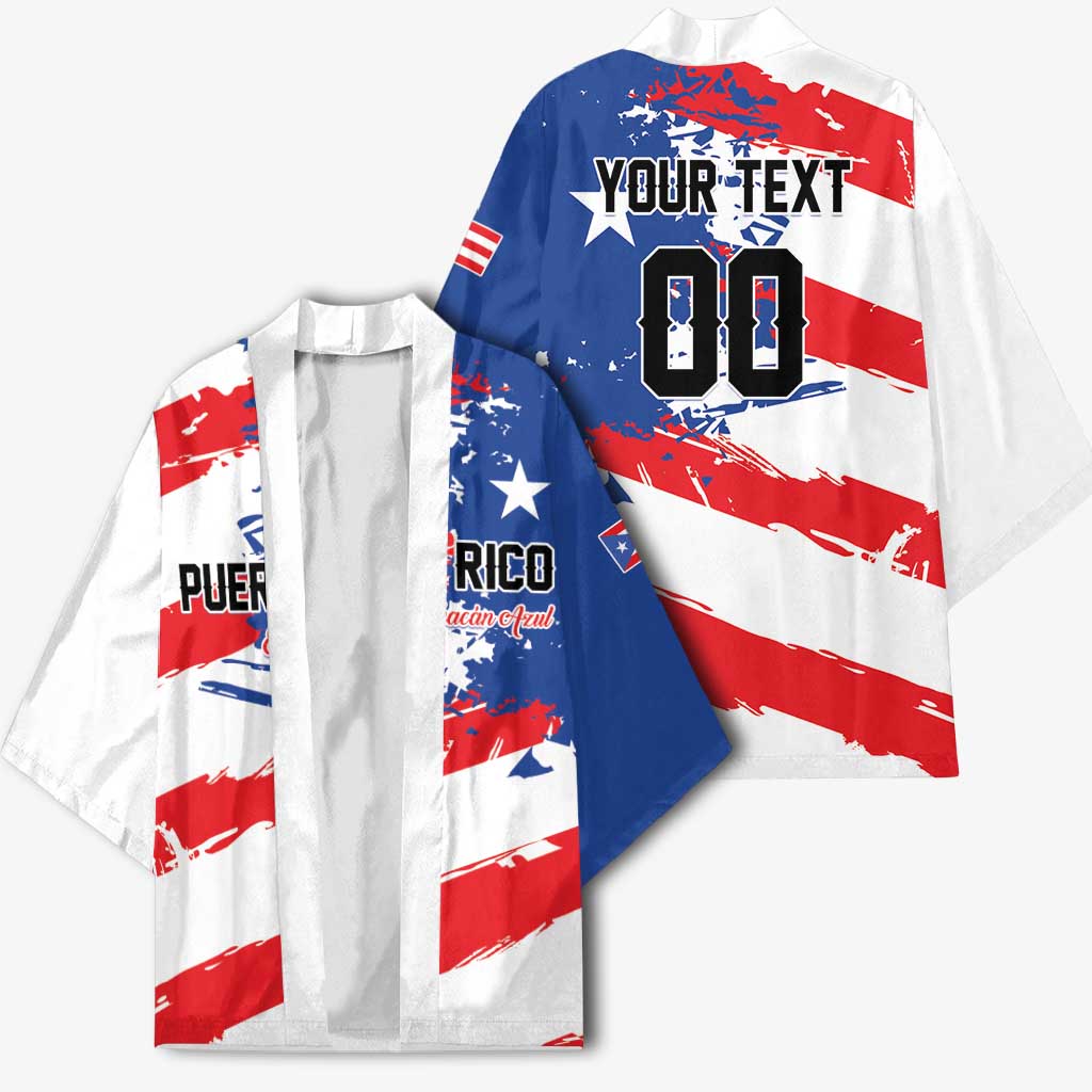 Custom Football 2026 Puerto Rico Kimono Come On El Huracan Azul