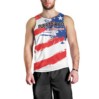 Custom Football 2026 Puerto Rico Men Tank Top Come On El Huracan Azul