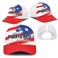 Football 2026 Puerto Rico Mesh Trucker Cap Come On El Huracan Azul
