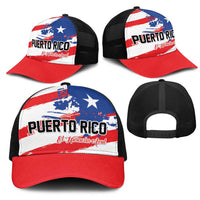 Football 2026 Puerto Rico Mesh Trucker Cap Come On El Huracan Azul