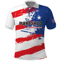 Custom Football 2026 Puerto Rico Polo Shirt Come On El Huracan Azul