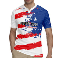 Custom Football 2026 Puerto Rico Rugby Jersey Come On El Huracan Azul