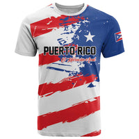 Custom Football 2026 Puerto Rico T Shirt Come On El Huracan Azul