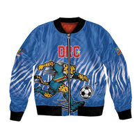 Custom Football 2026 DR Congo Leopards Bomber Jacket Warriors of the Equator