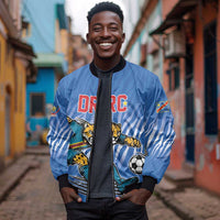 Custom Football 2026 DR Congo Leopards Bomber Jacket Warriors of the Equator